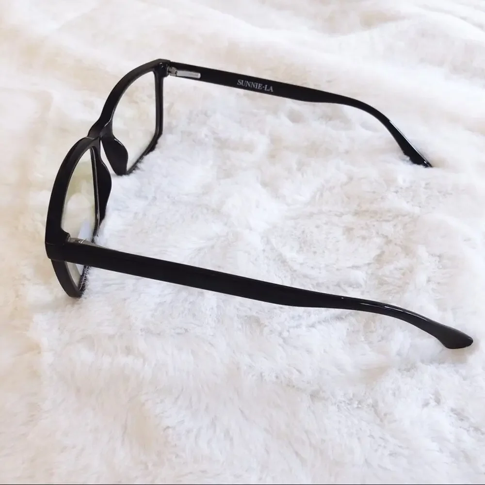 Elena Black Computer Blue Light Glasses